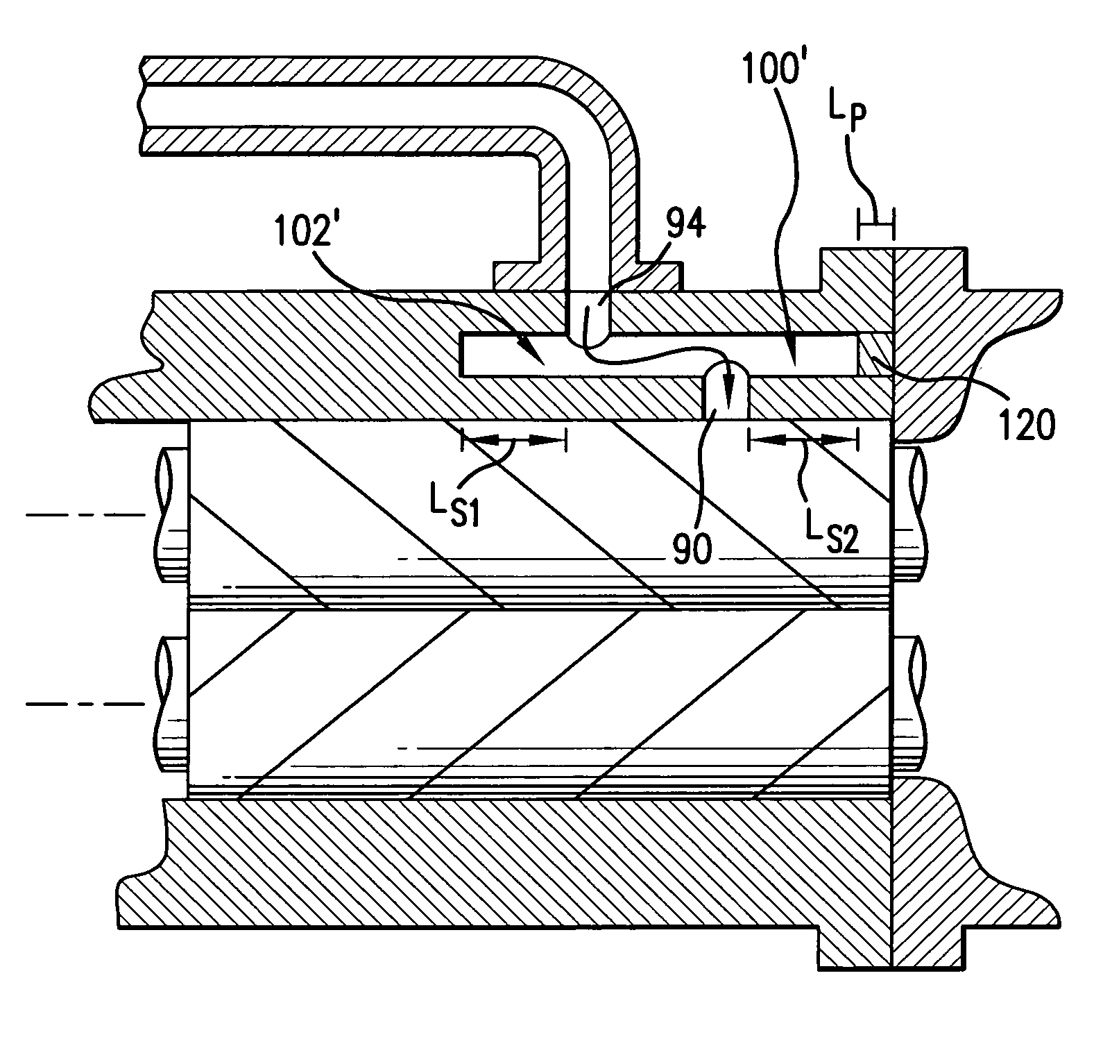 Compressor sound suppression