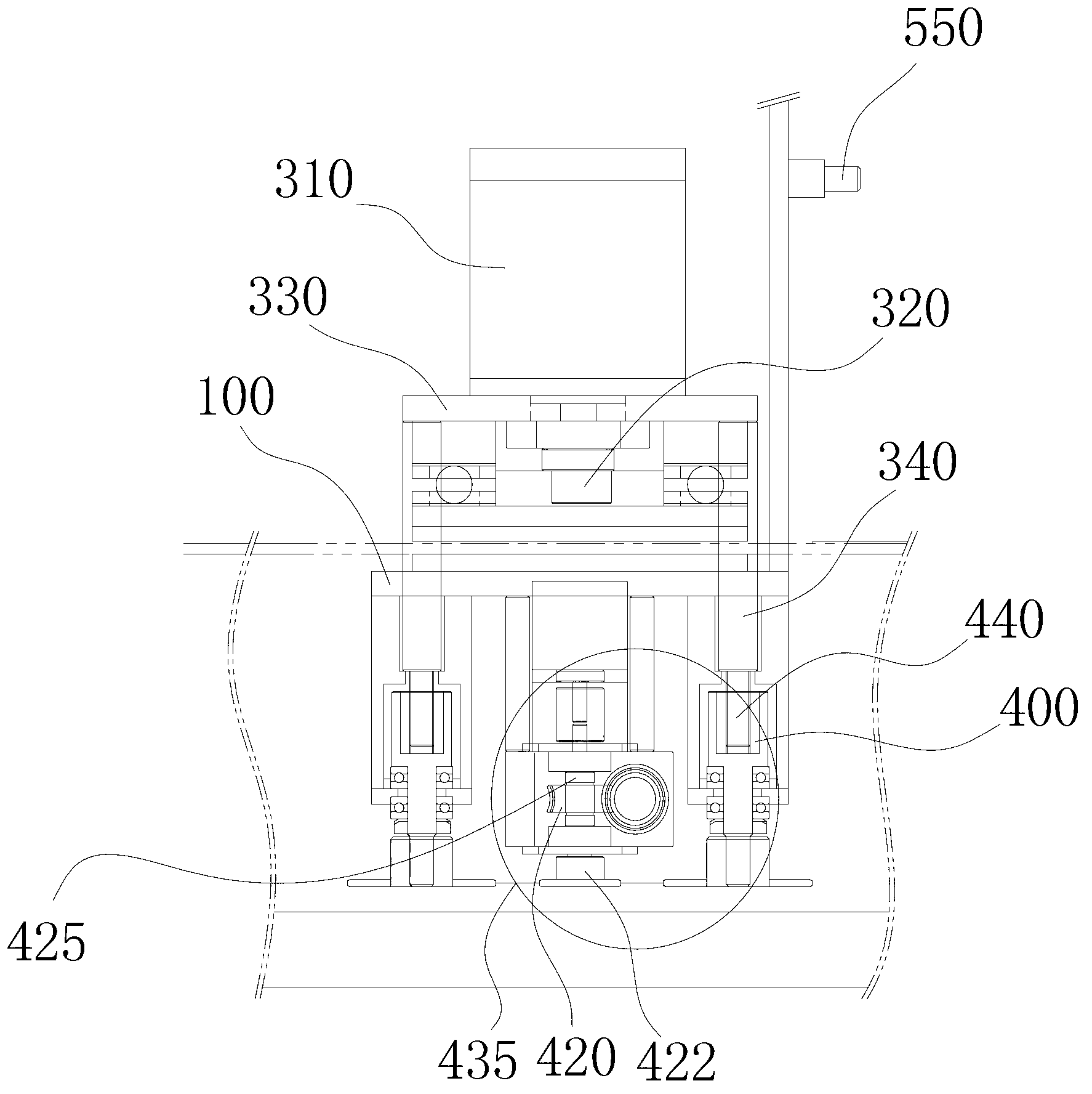 Automatic cleaning machine