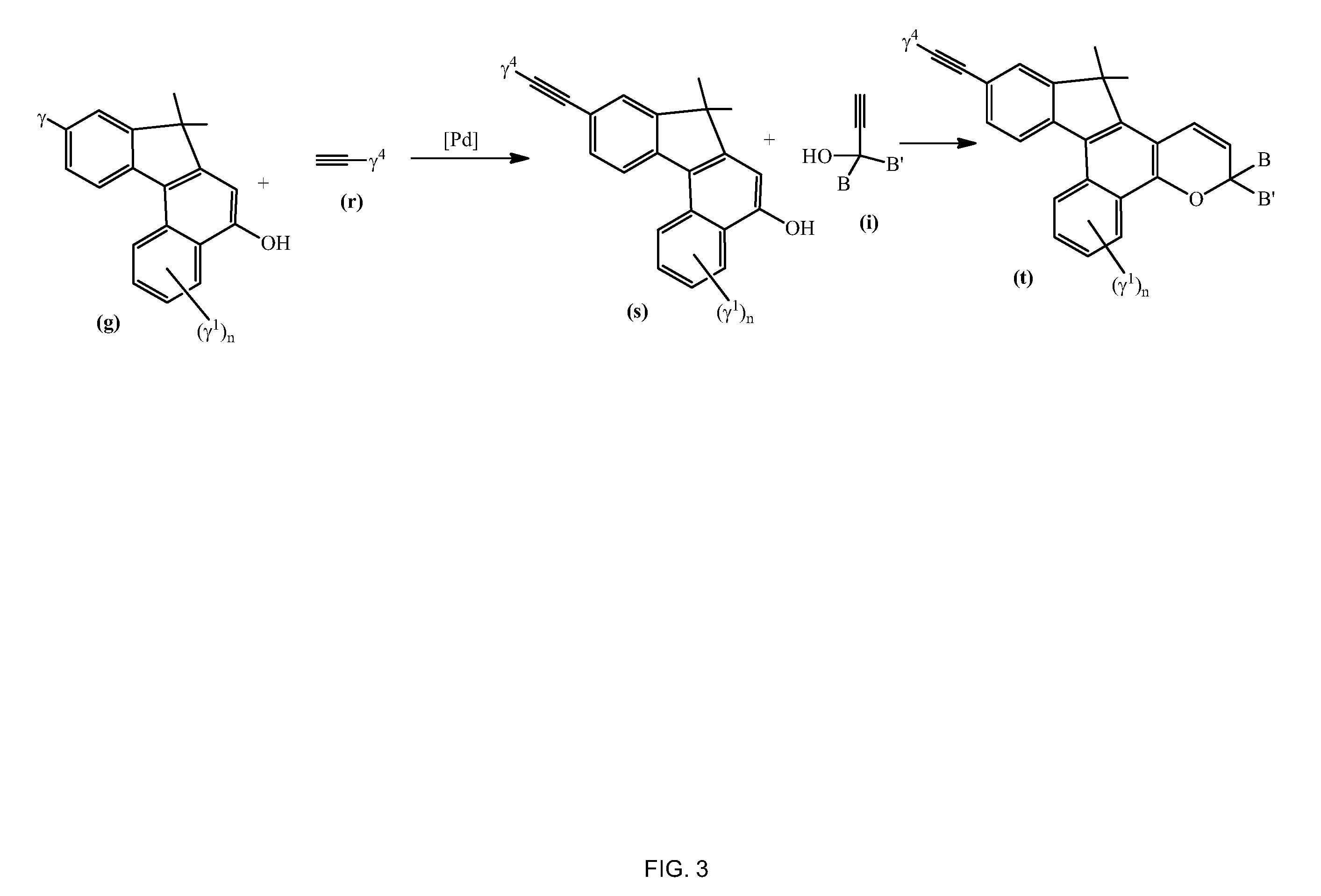 Photochromic materials having extended pi-conjugated systems and compositions and articles including the same