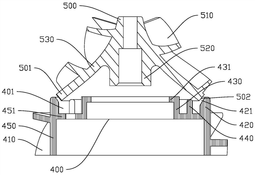 Electric fan and cleaning equipment