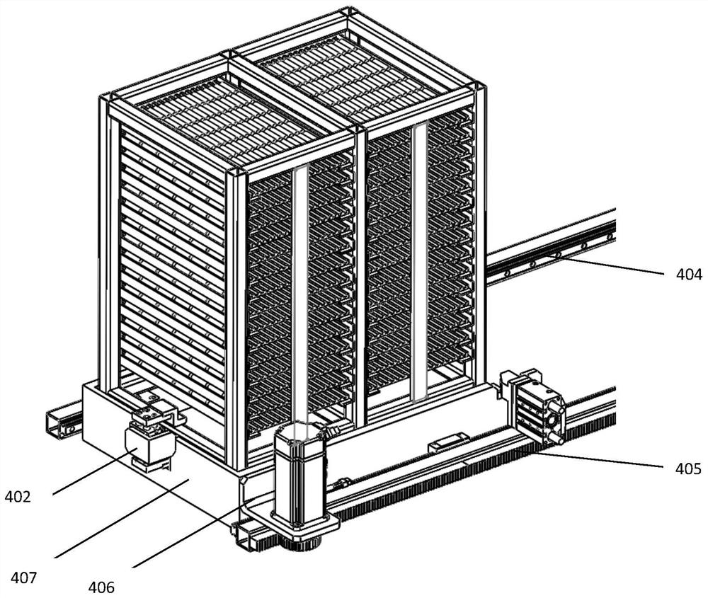 Automatic feeding and discharging device for cylindrical workpieces