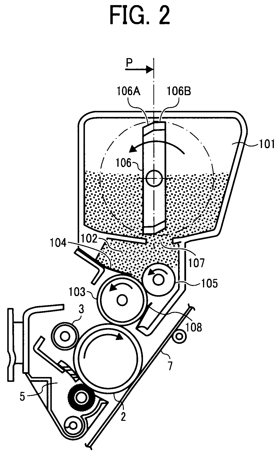 Non-magnetic toner for one-component development and method of preparing the toner, and image developer, image forming apparatus, process cartridge and image forming method