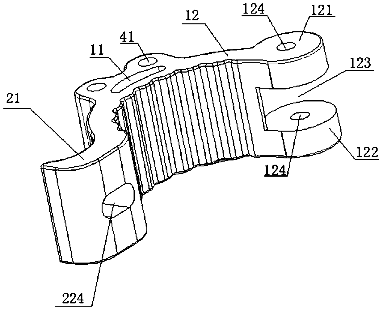 System for installing equipment on street lamp pole