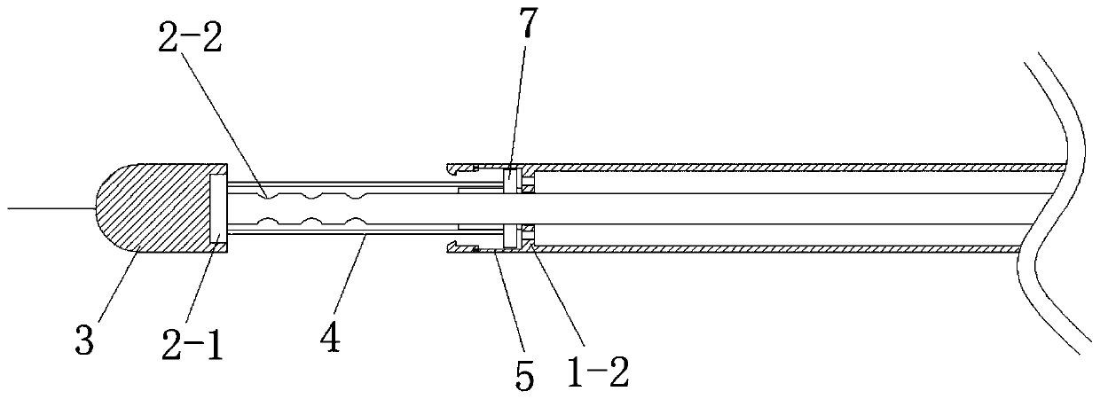 Thrombus thrombolysis and clearing device and use method thereof