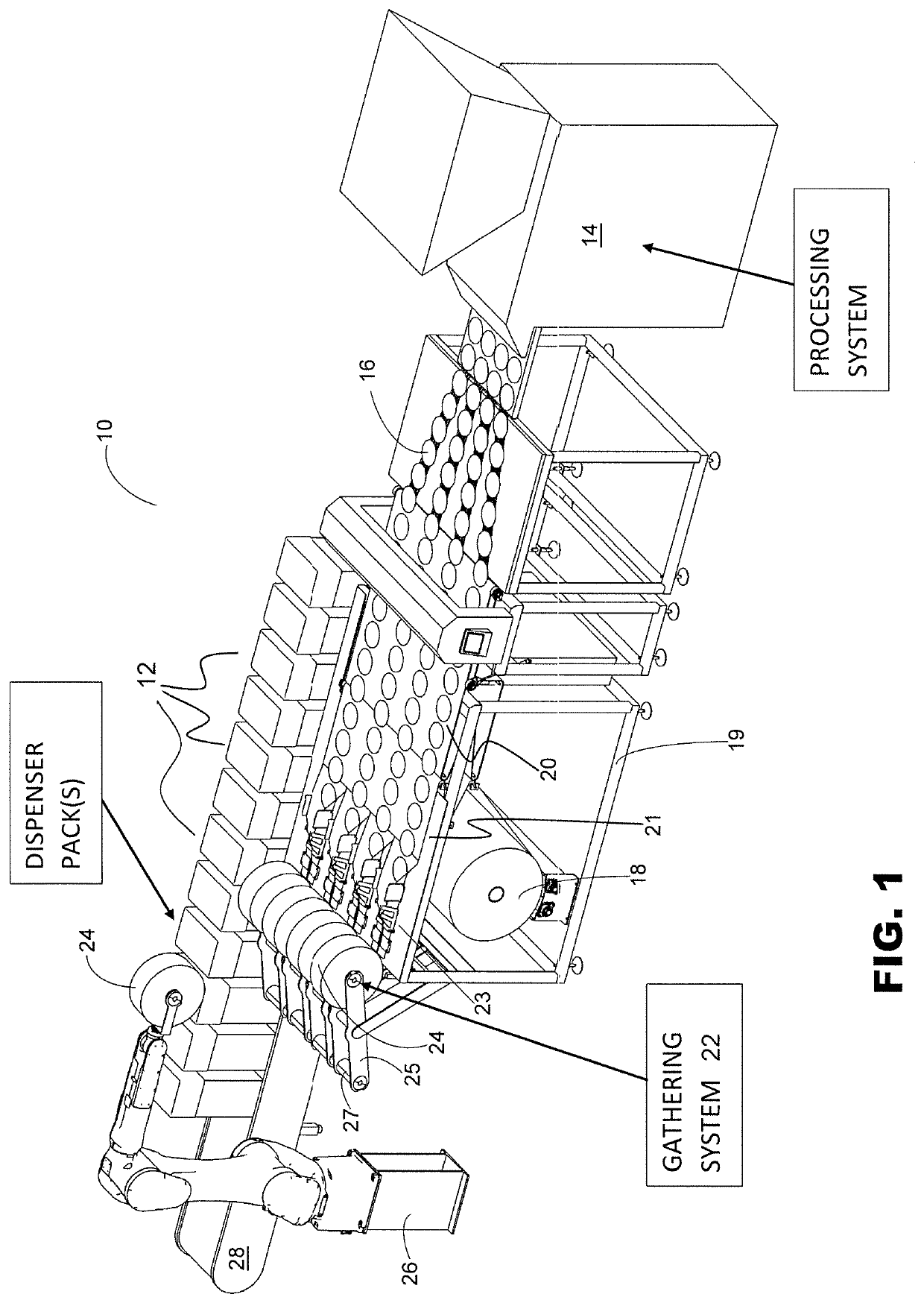 Method and apparatus for automatically packaging and dispensing food products