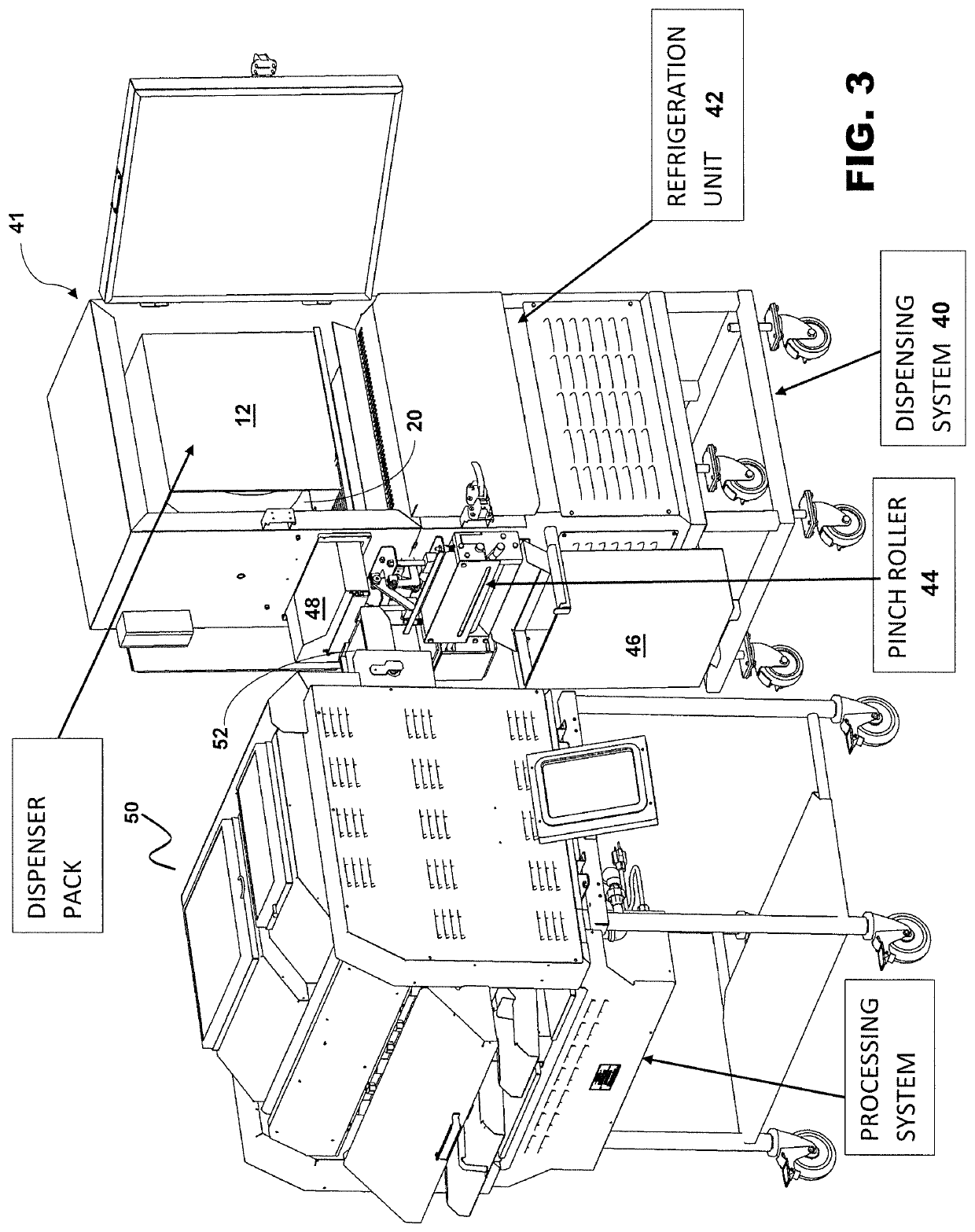 Method and apparatus for automatically packaging and dispensing food products