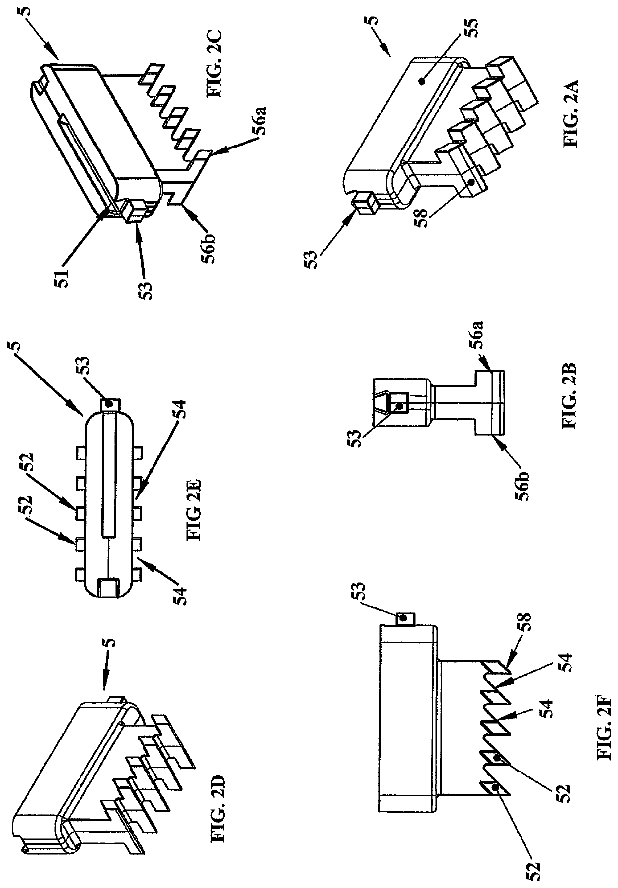 Push filter with floating key lock