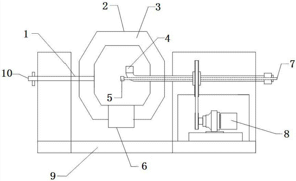 Preparation method of sintered iron powder base soft magnetic composite