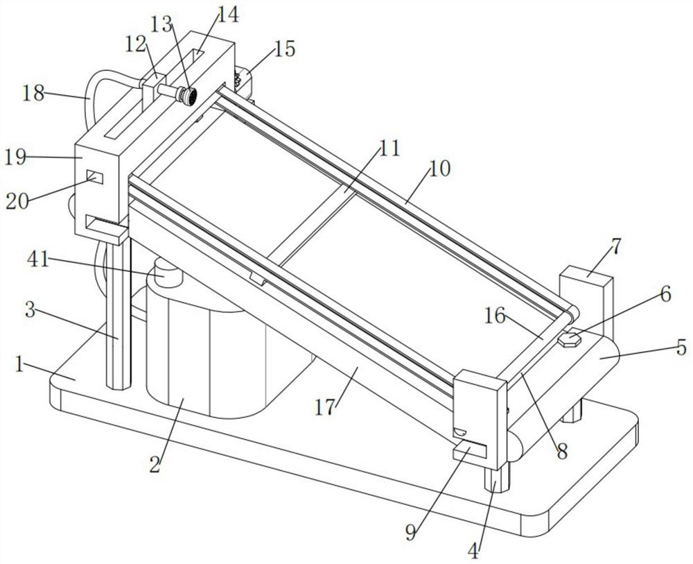 Photovoltaic panel sweeping equipment and sweeping method