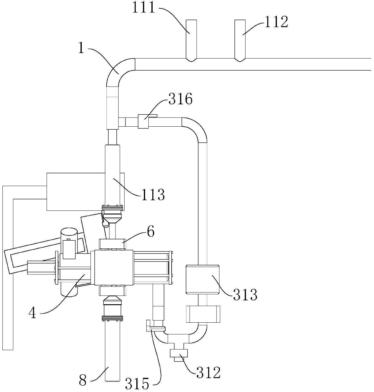 Hydroxyapatite fluoride removal and material filtration device and process