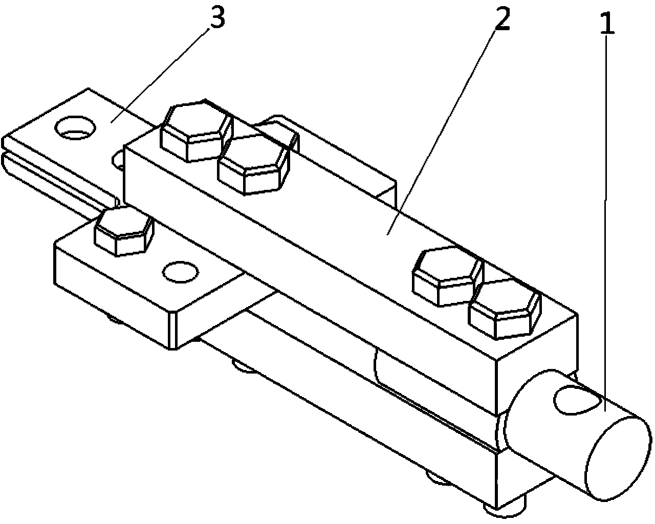 Electrified thermal stretching testing device and stretching testing method