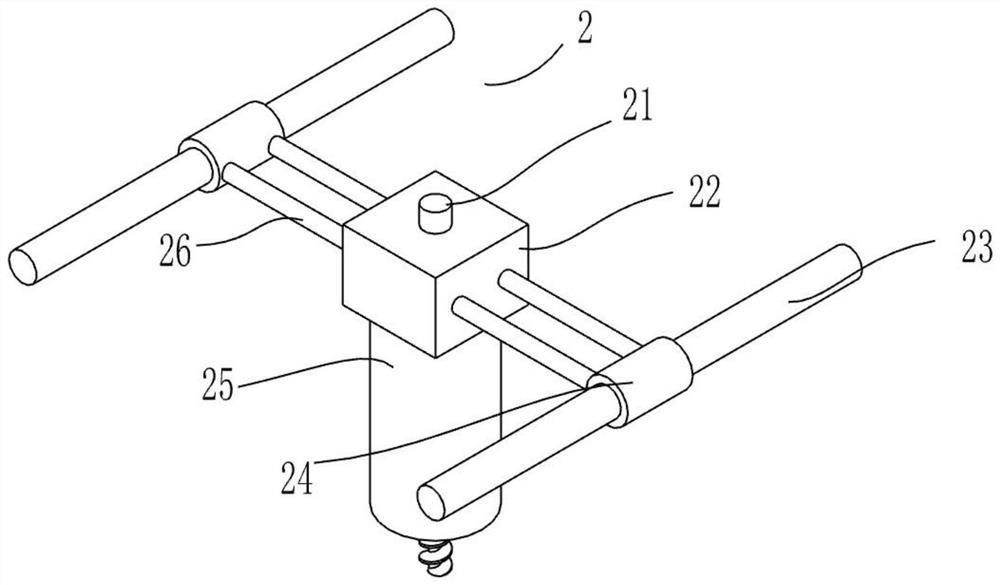 Drilling device for electrical part machining