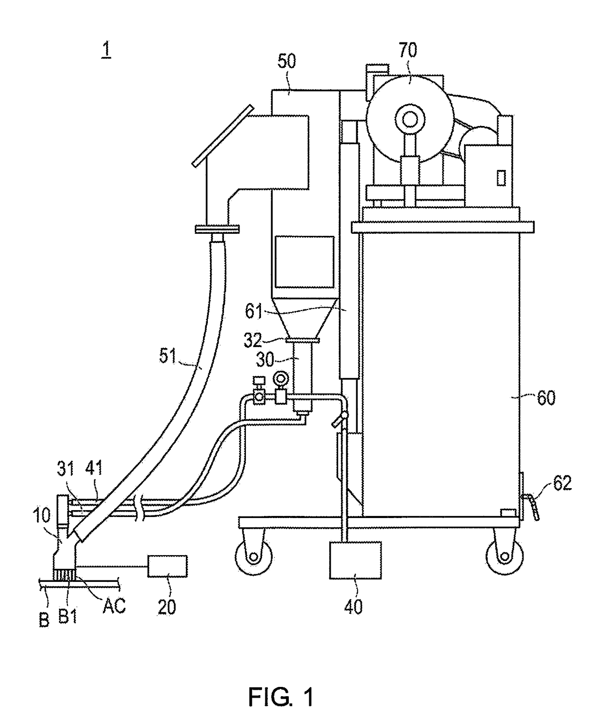 Surface treatment device and surface treatment method