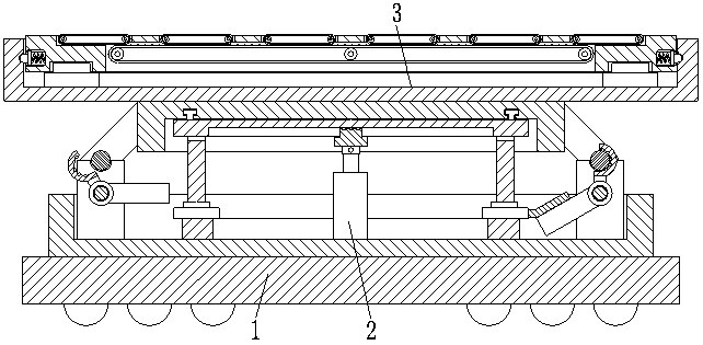 Intelligent logistics conveying platform