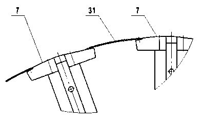 Tire pasting drum with ultra-large expansion and shrinkage ratio