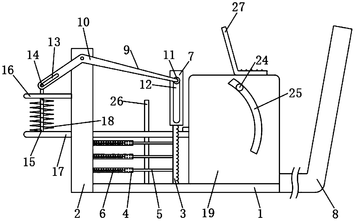 Leg rehabilitation device for medical surgical nursing