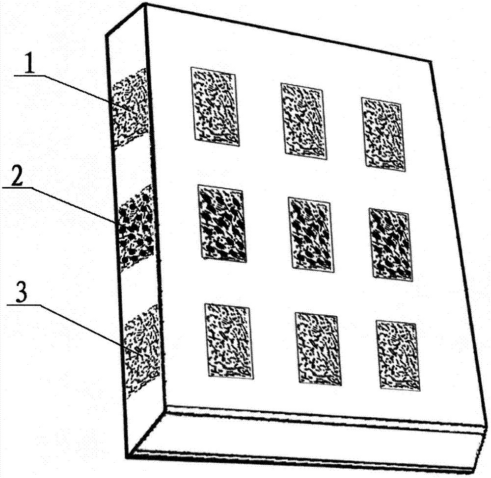 A kind of ecological plate and its manufacturing method