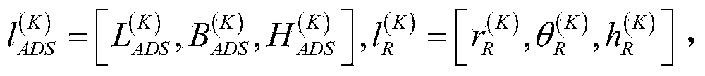 ADS and radar information system error calibration algorithm based on least square estimation (LSE)