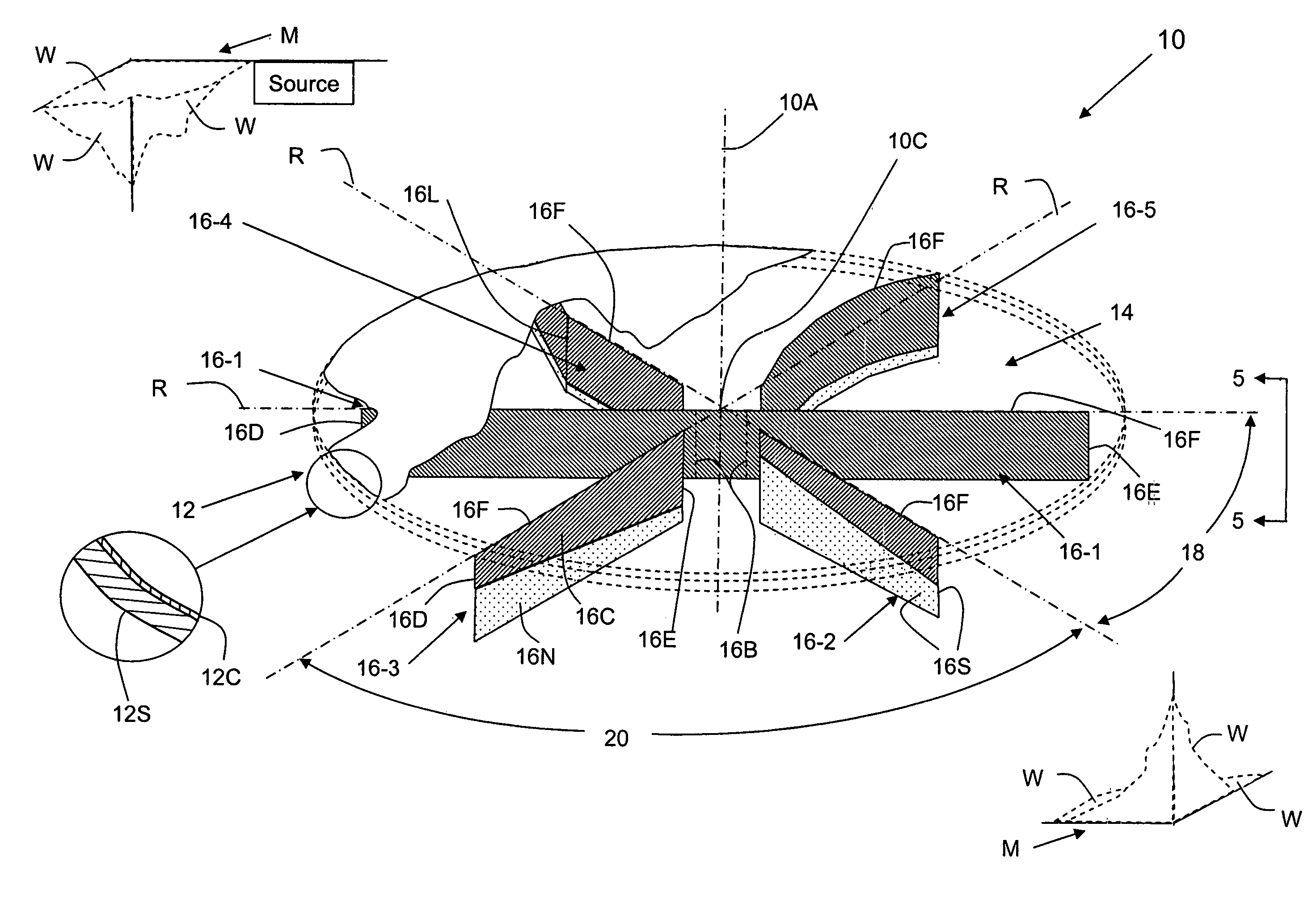 Susceptor assembly and field director assembly for use in a microwave oven