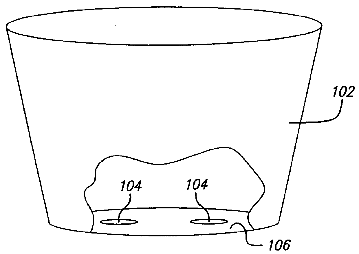 Self-watering planter employing capillary action water transport mechanism