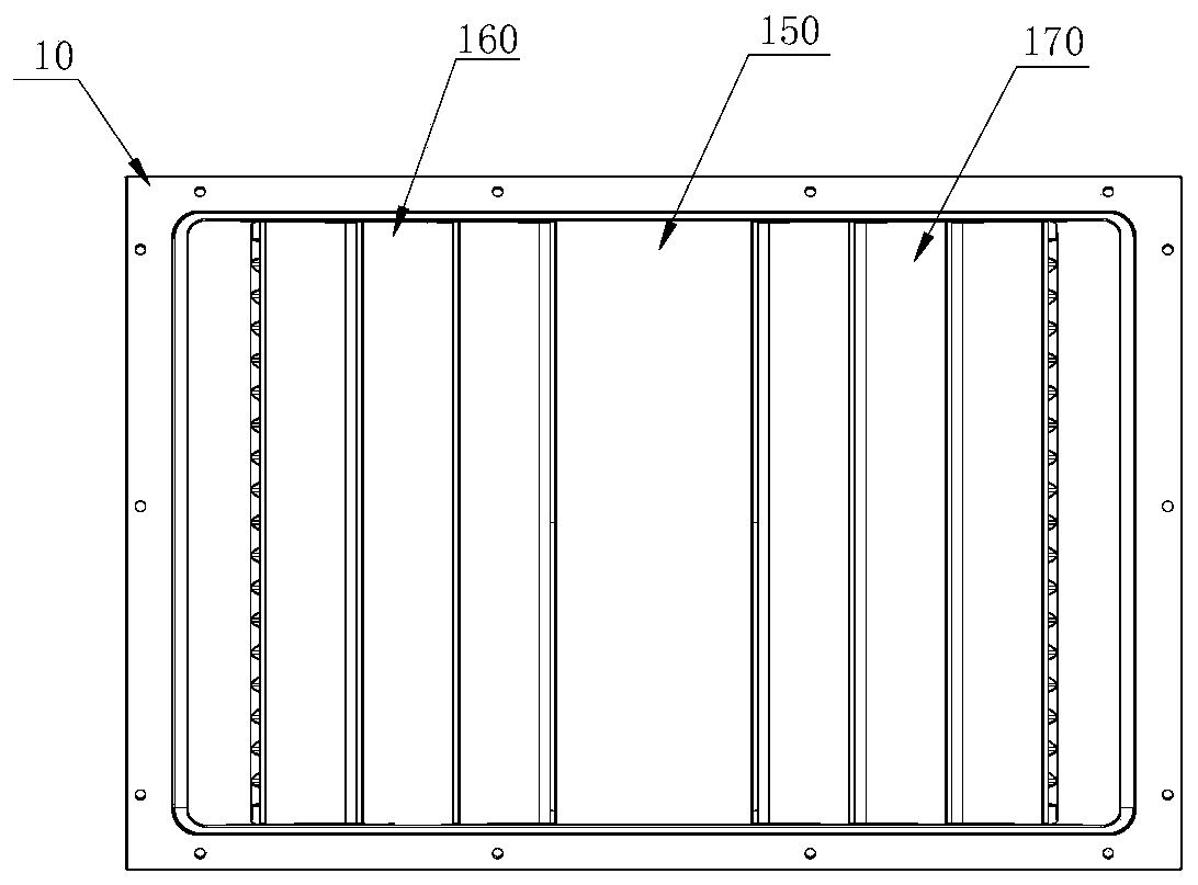 Equipment compartment dust removal and ventilation device for transport machine