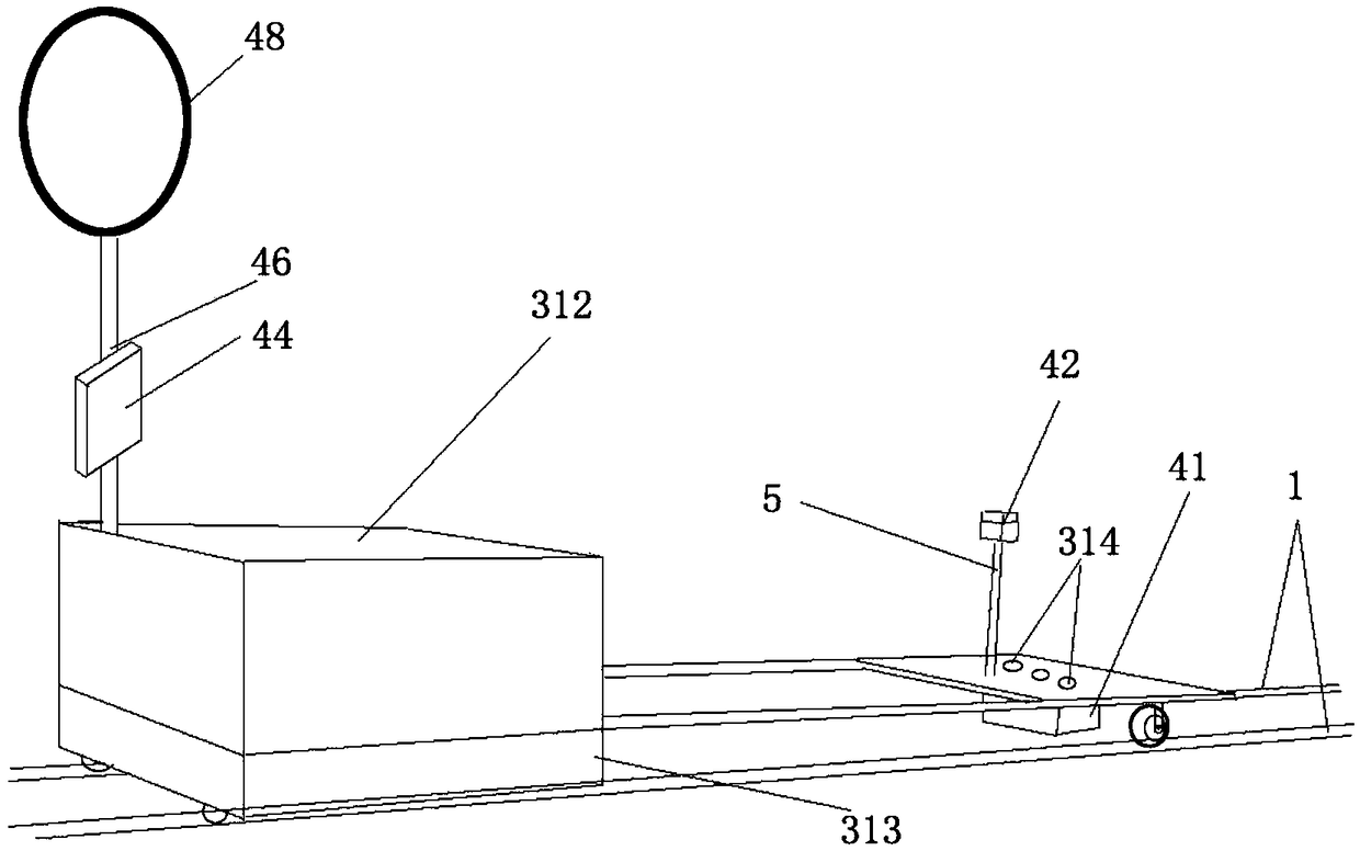 Electromagnetic environment long-term continuous monitoring system for extra-high voltage alternating current/direct current parallel transmission line