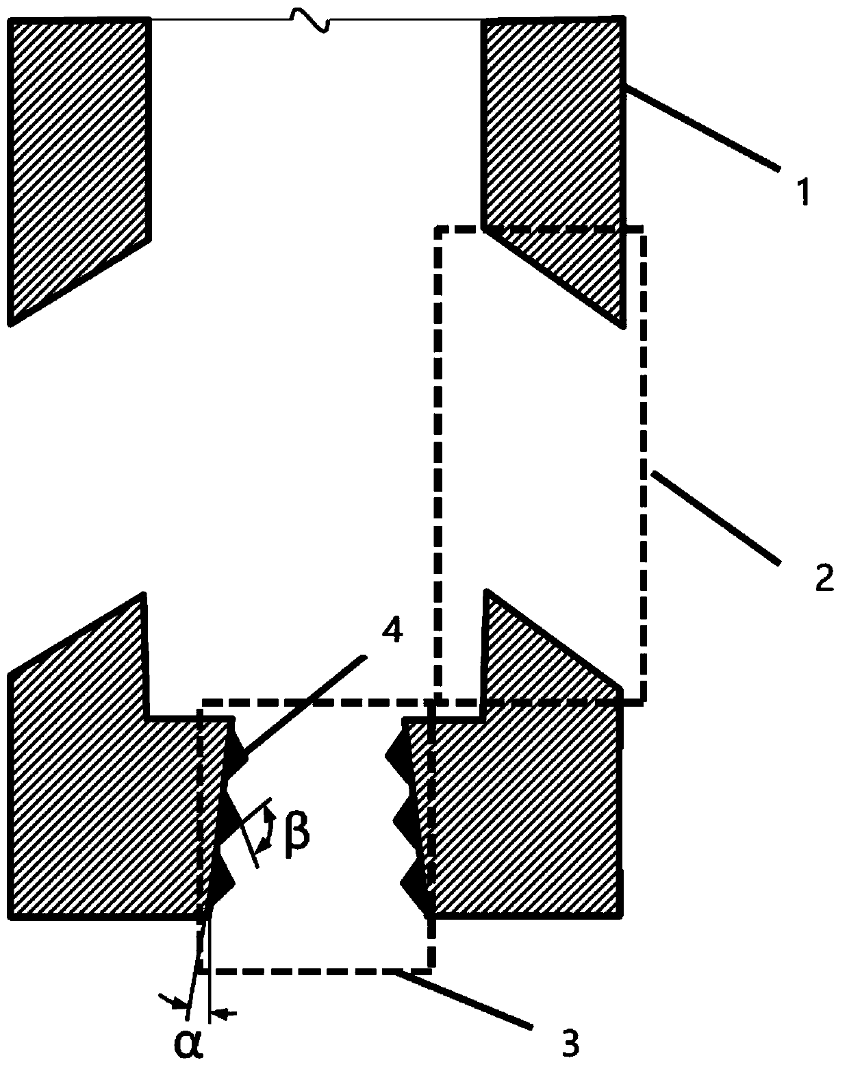 Submerged nozzle and use method thereof