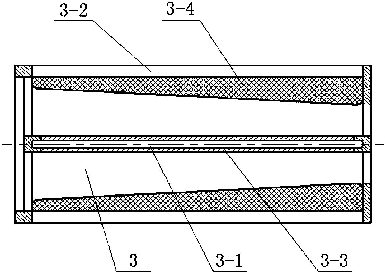 A secondary purification device for automobile exhaust and its working process