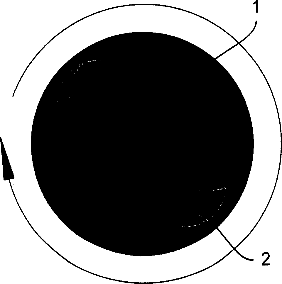 Mechanism for indicating moon pictures