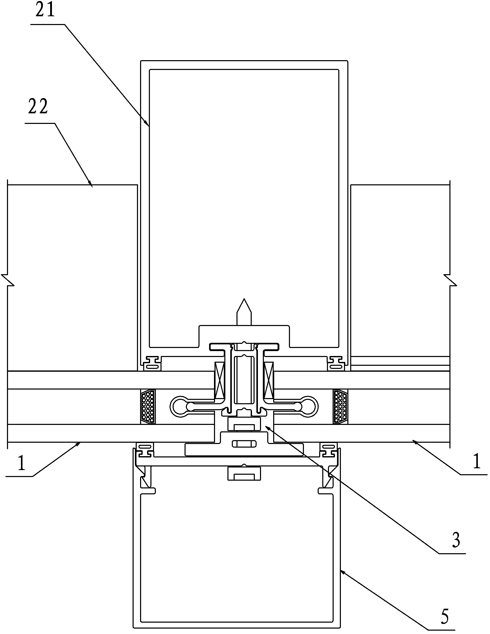 a curtain wall