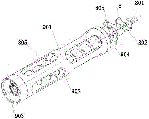 Drilling equipment for coal seam large-diameter boring construction