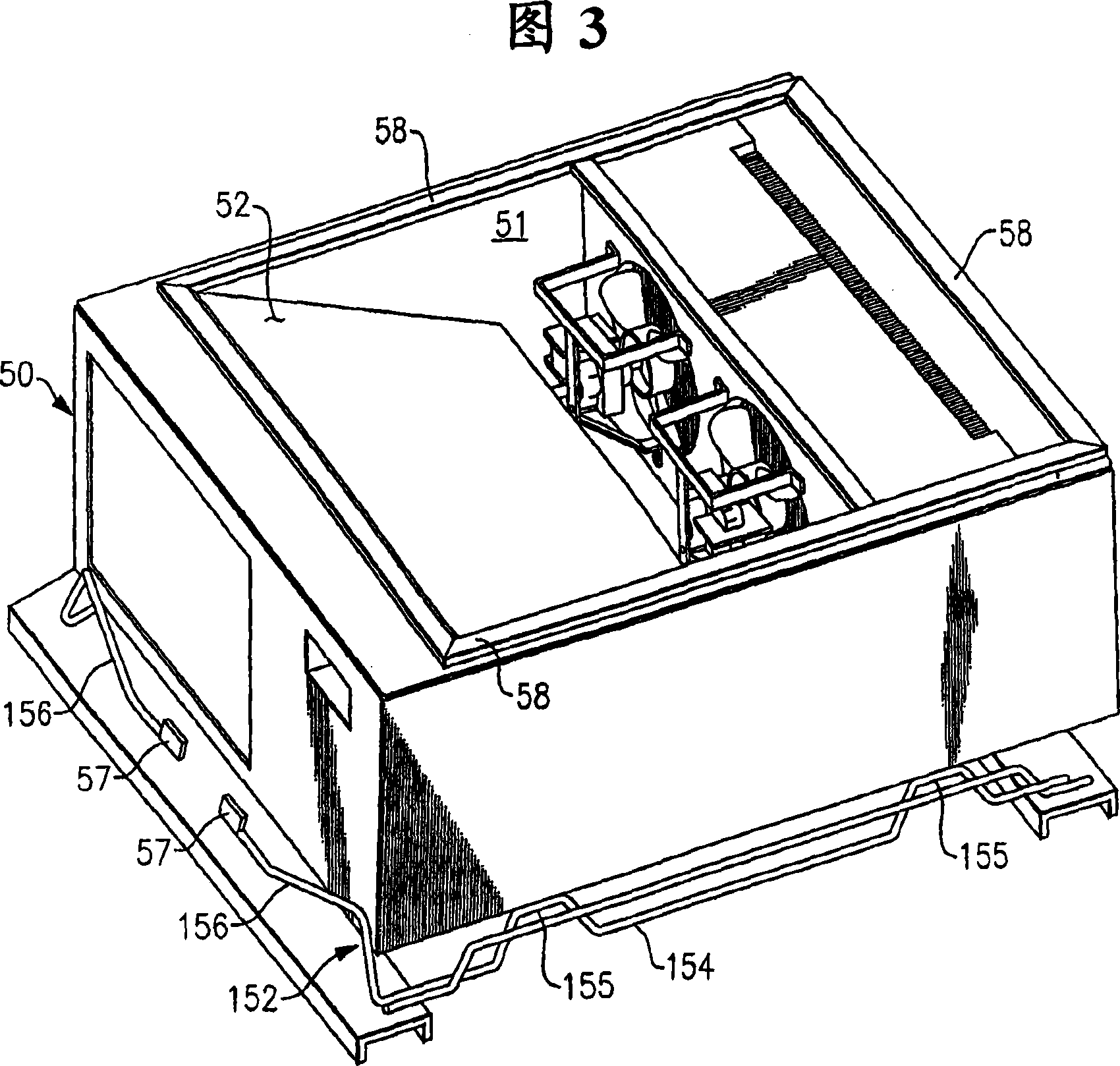 Sealing system for refrigeration cassette