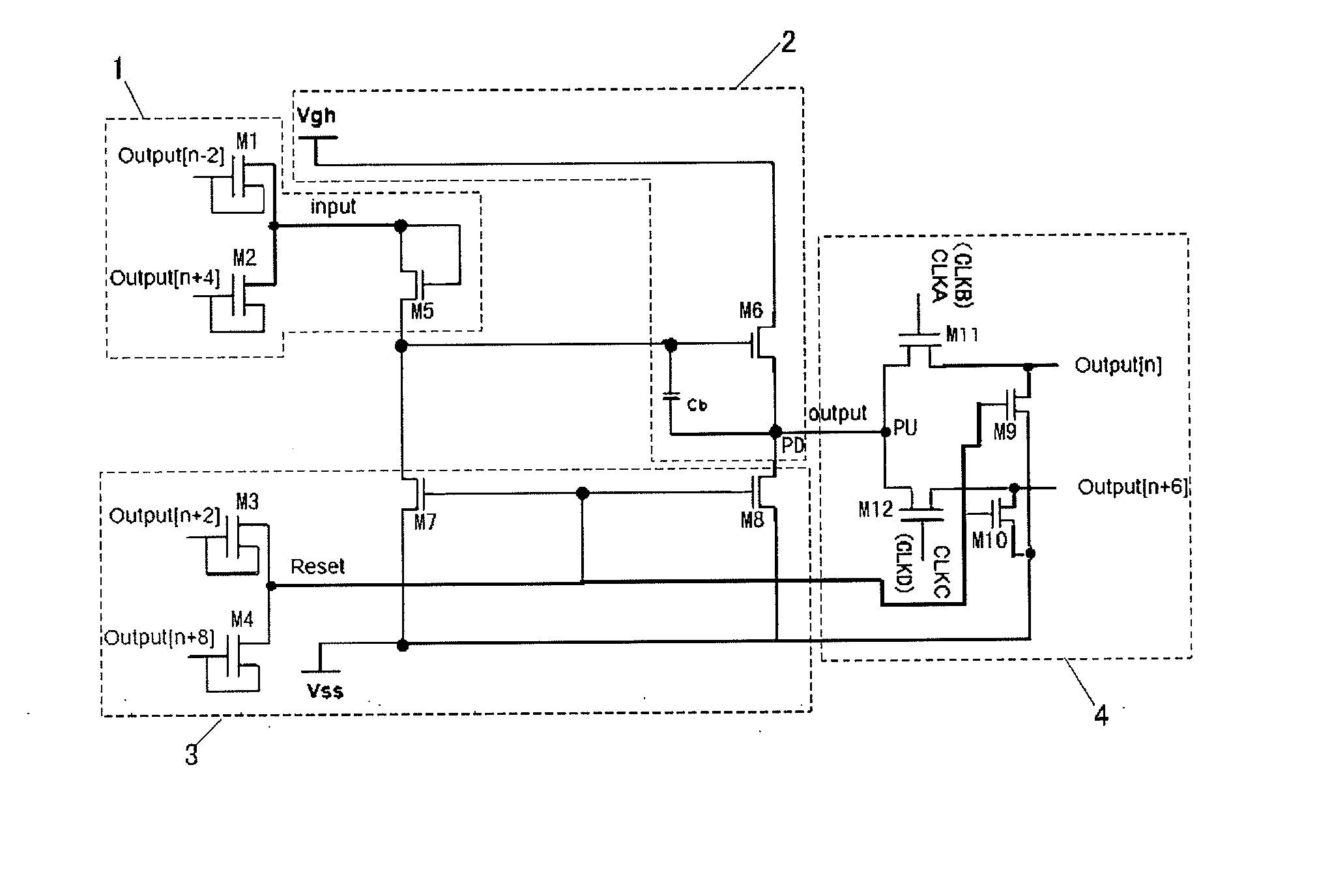 Gate driving unit, gate driving circuit, and display device