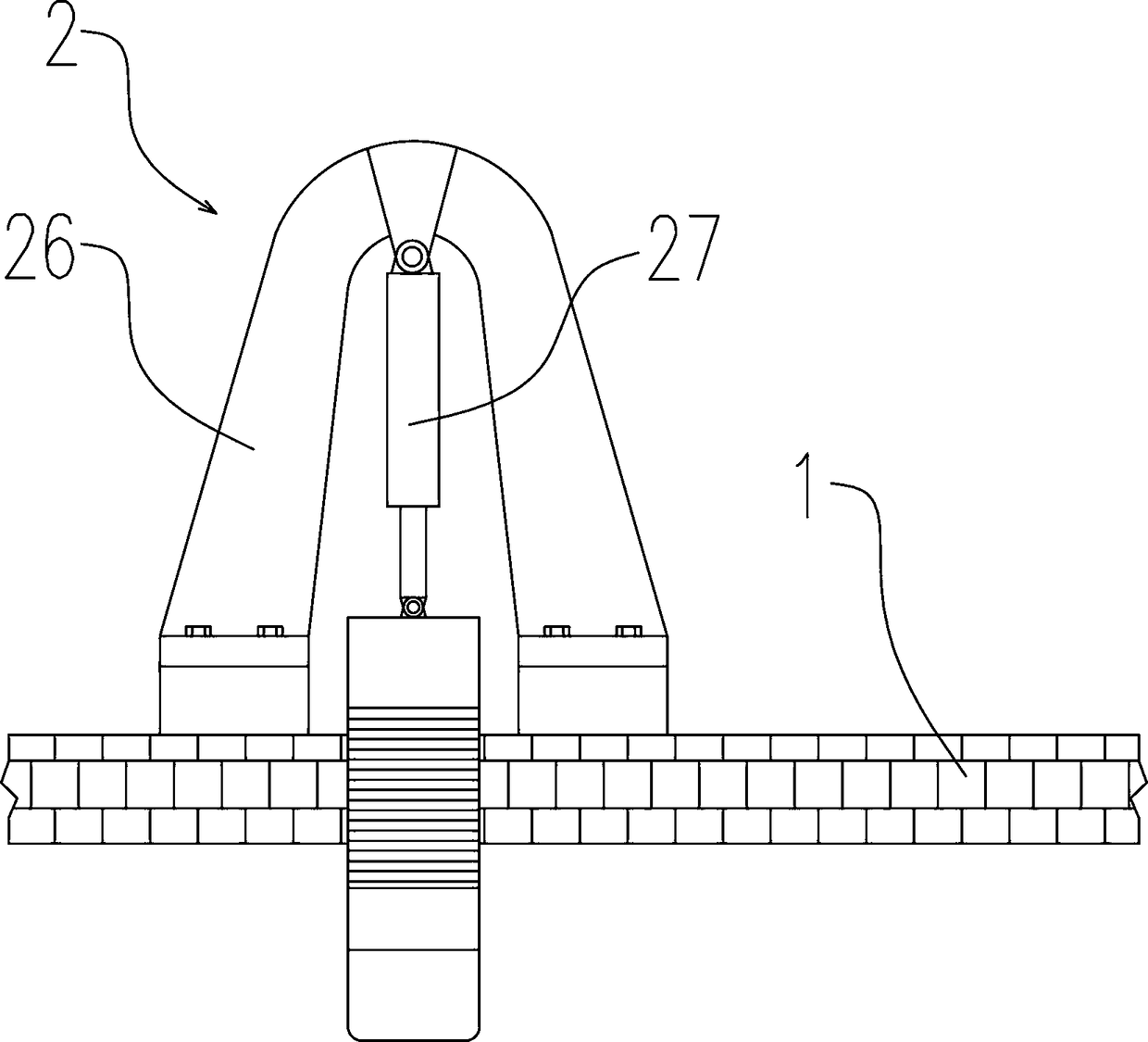 Method for correcting large-scale plate-shaped structural member