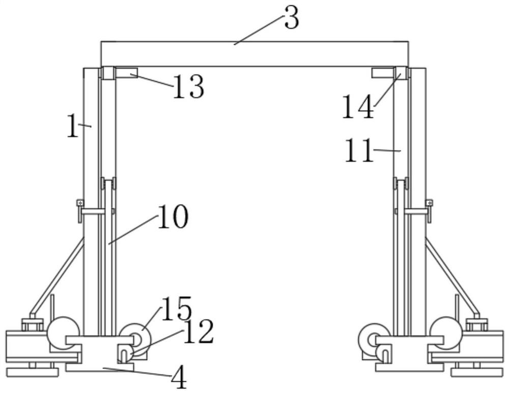 Mountain movable type detachable drilling platform