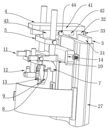 Head fixing frame suitable for oral medicine department