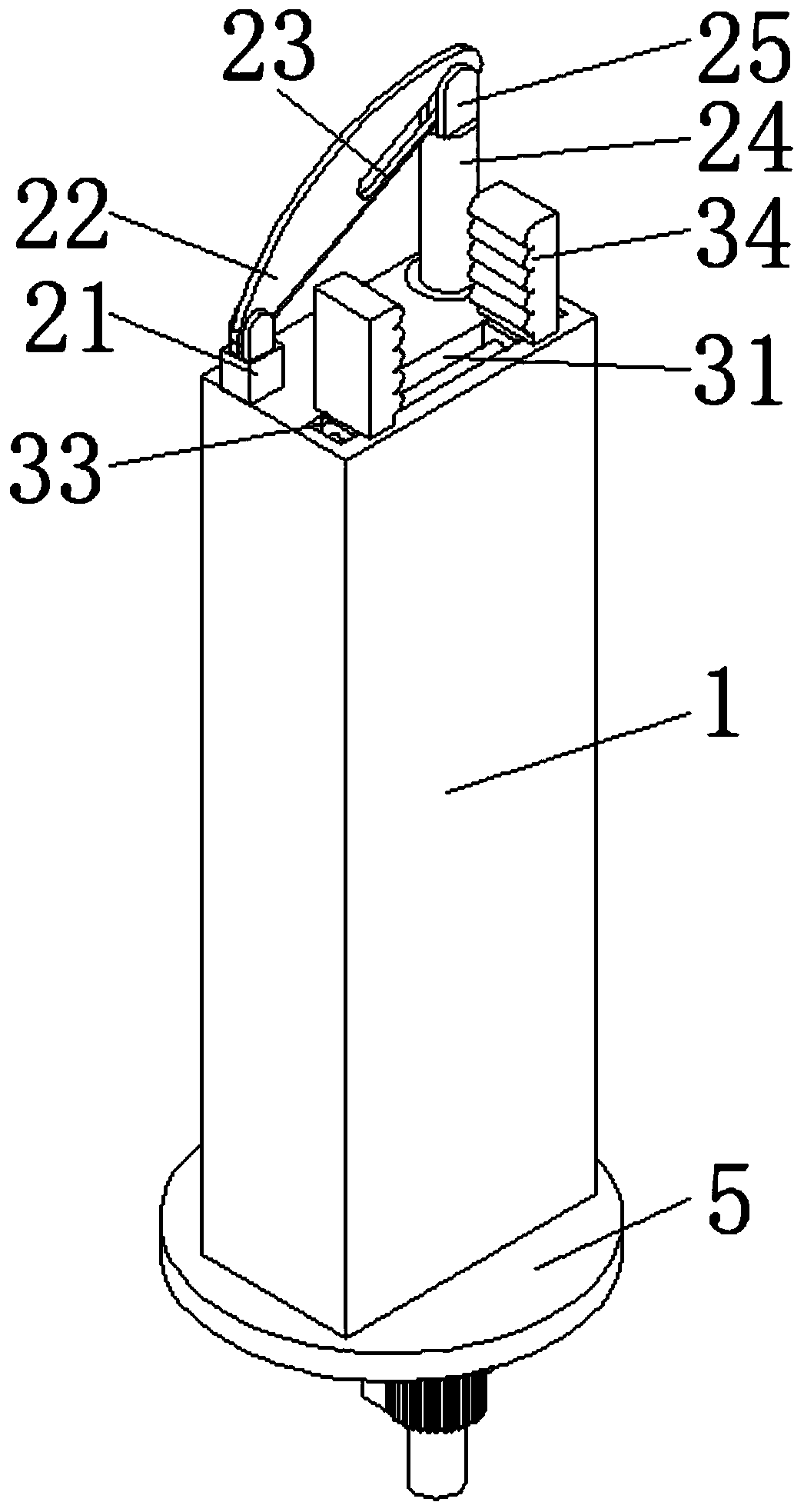 Minimally invasive resection device for pediatric surgical tumor