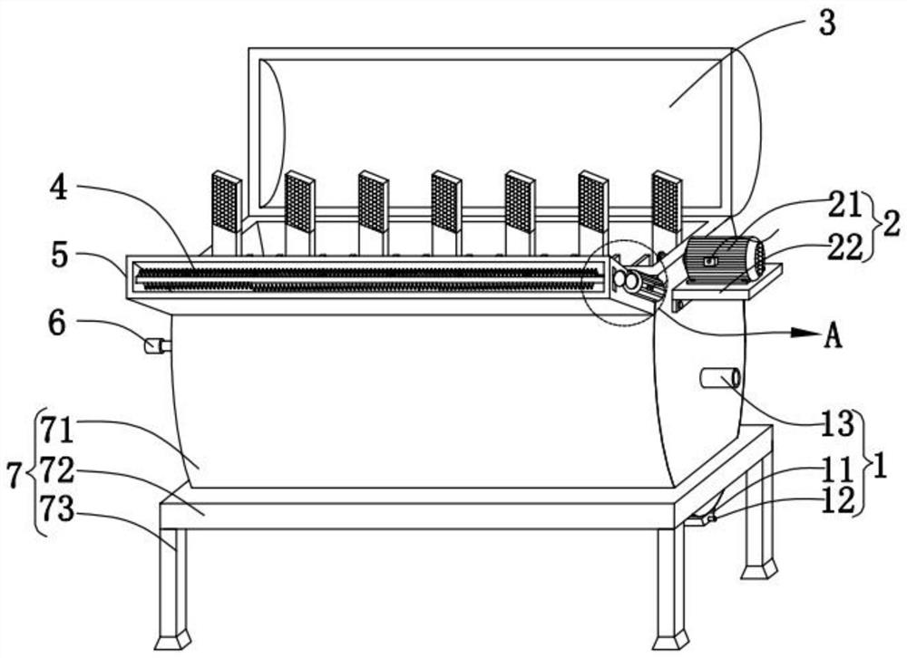 A closed-circuit double-effect alcohol concentration system