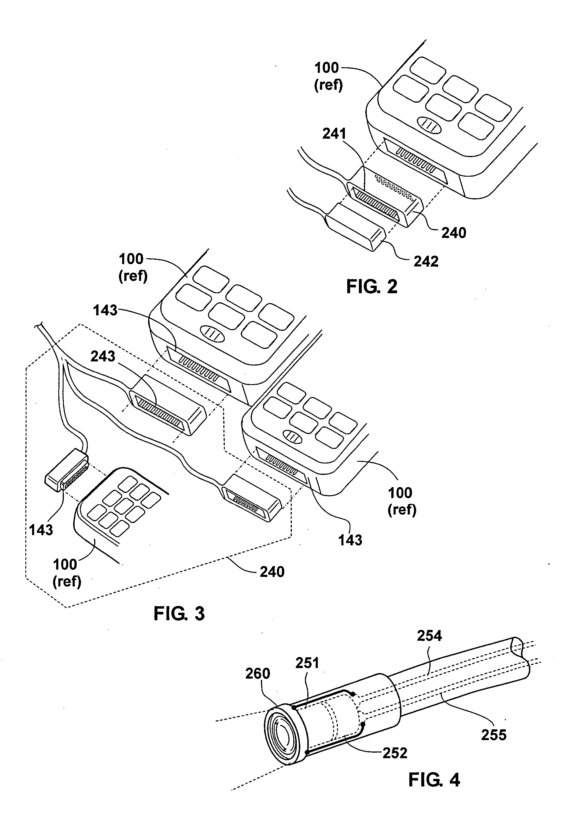 Cellular telephone with remote video scope and motion detector