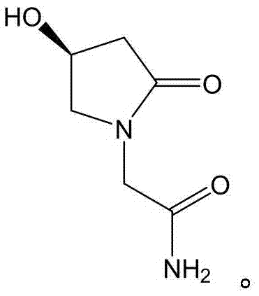 Levo oxiracetam oral cavity dispersing film preparation, and preparation method thereof