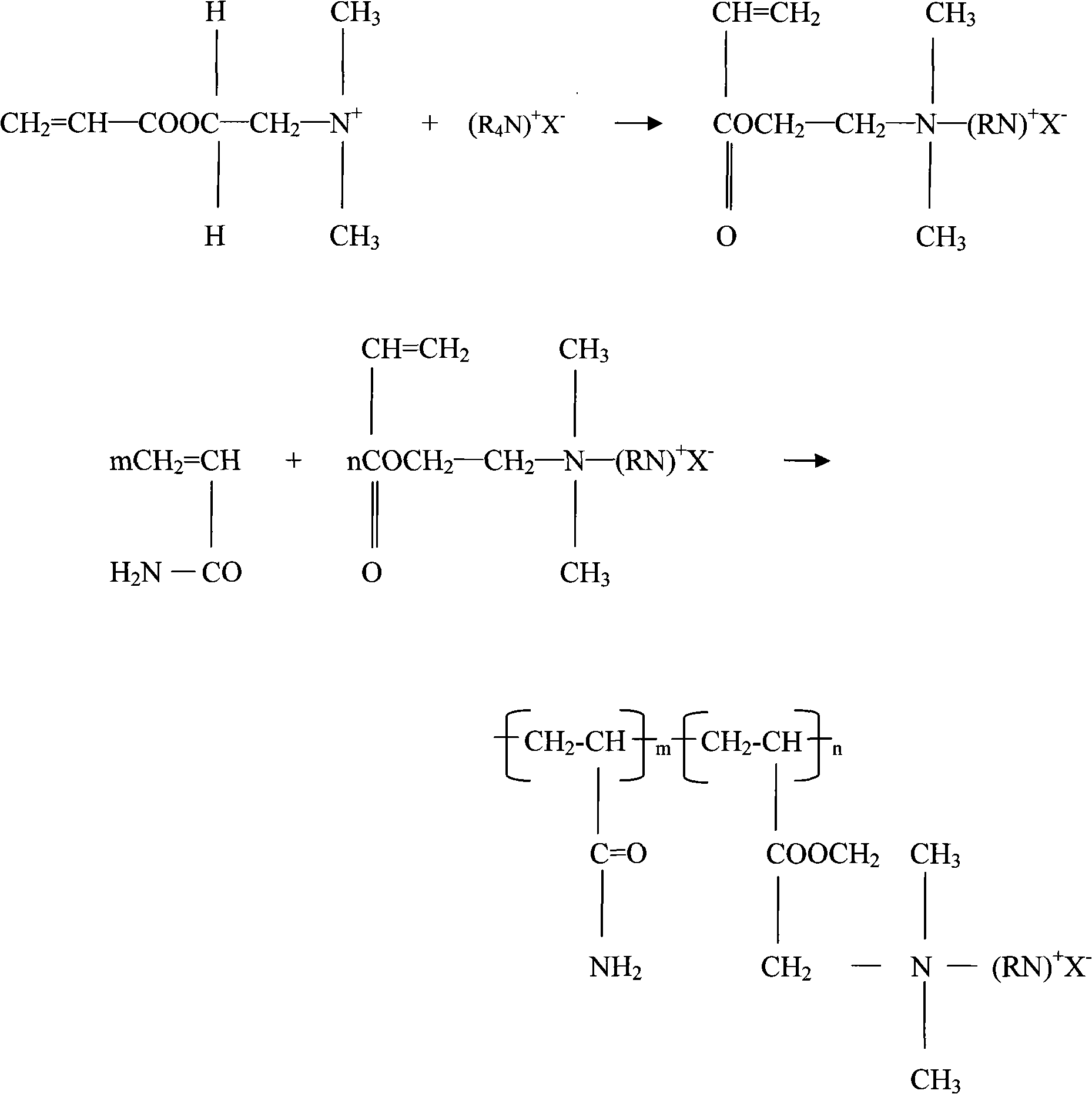 Liquid organic high polymer coagulant and preparation method thereof