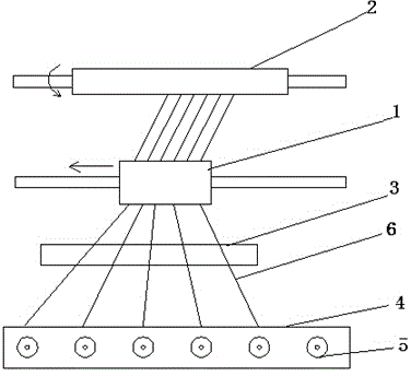 Method for preparing coalbed gas pipeline by adopting double-angle alternating winding technology