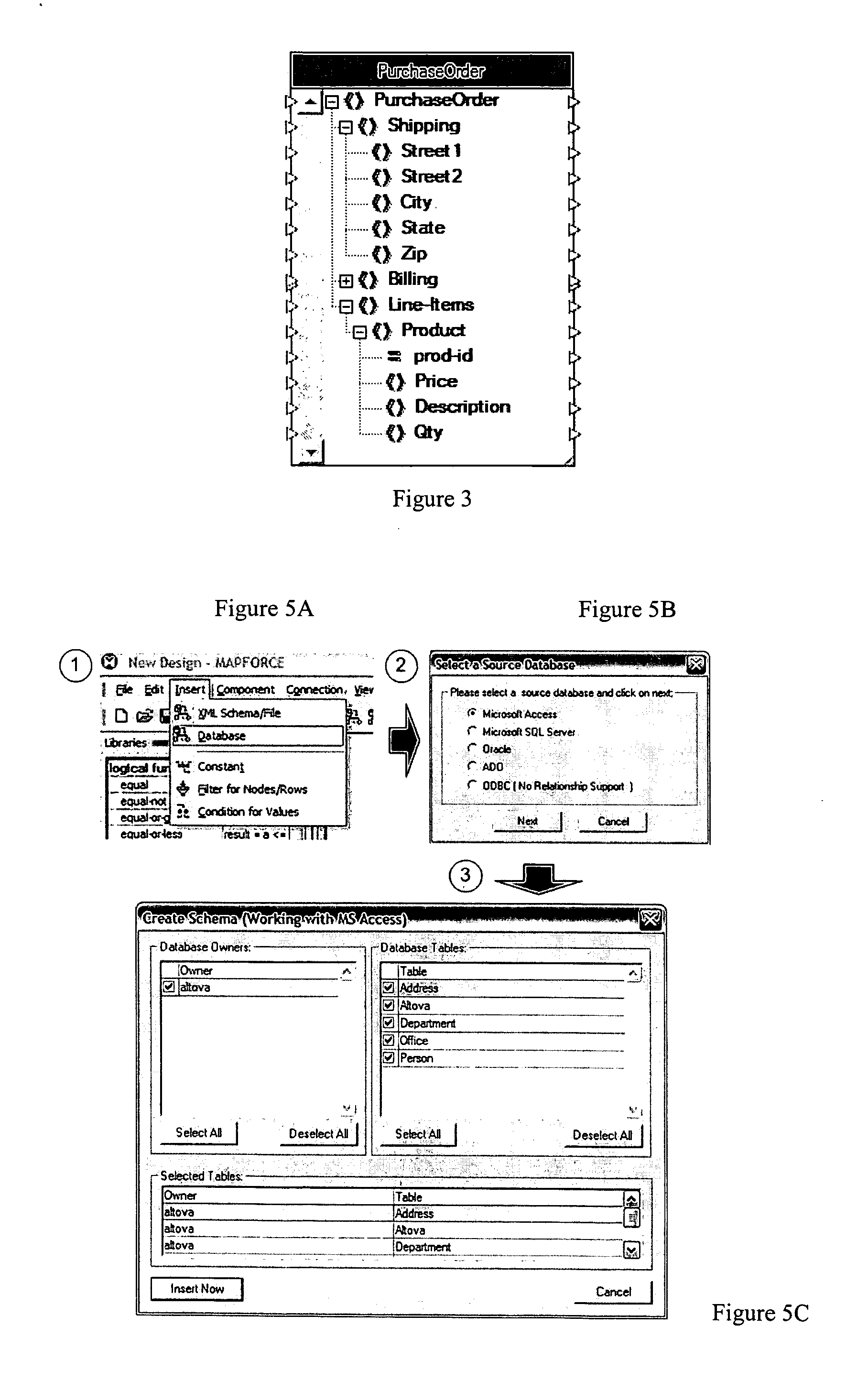 Method and system for visual data mapping and code generation to support data integration