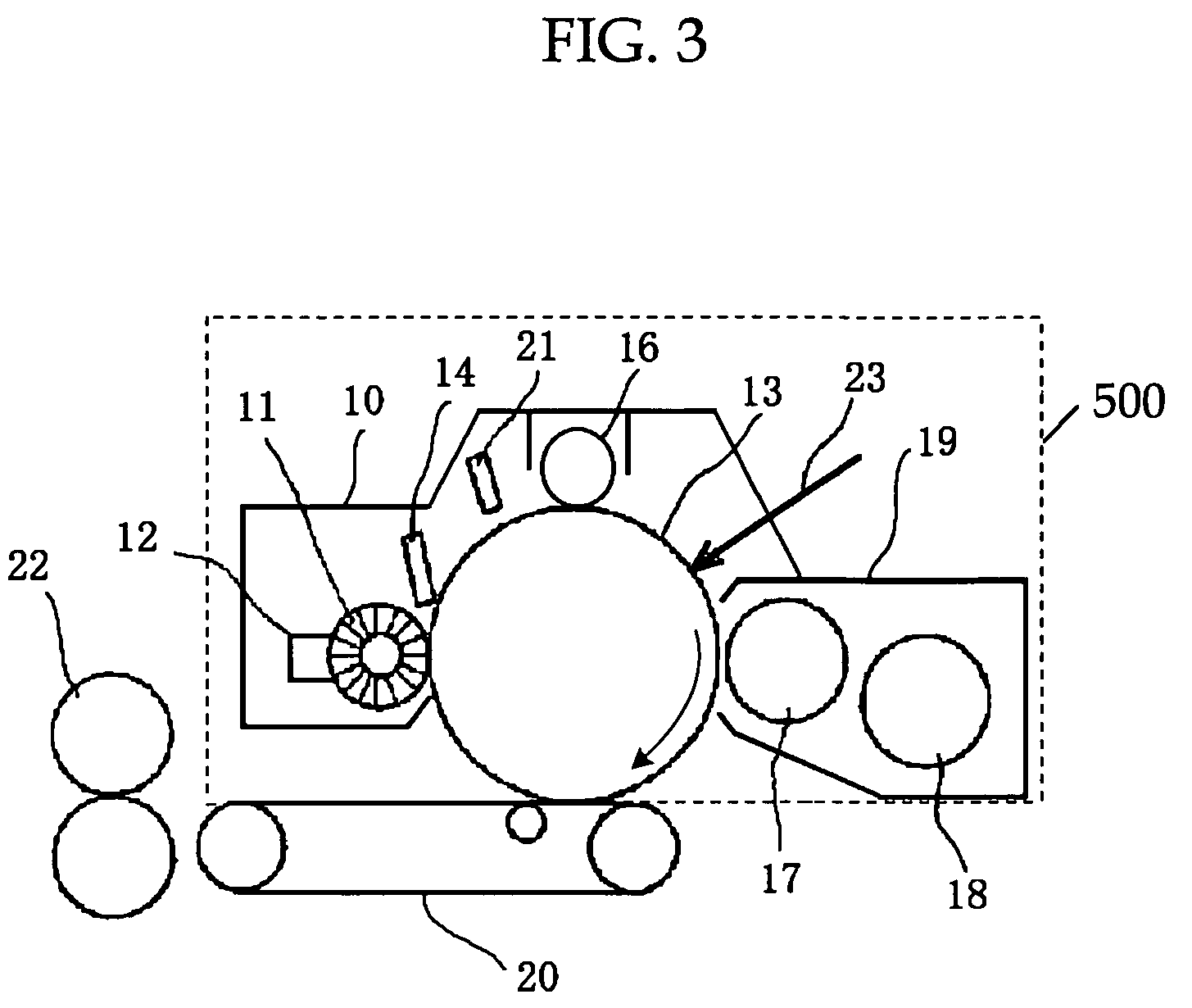 Image forming apparatus with electrostatic charger