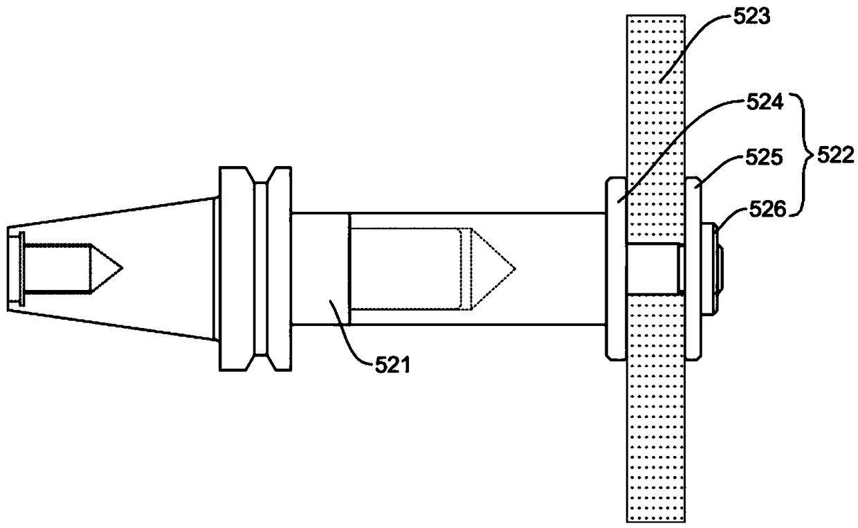 Grinding and polishing method and device of square oil cylinder