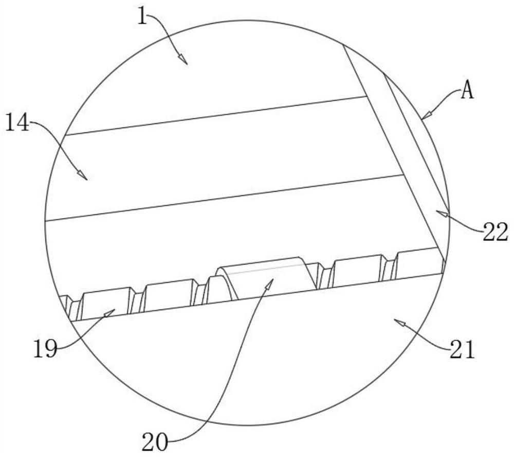 Limiting and fixing device for limb trauma emergency treatment in orthopedics department