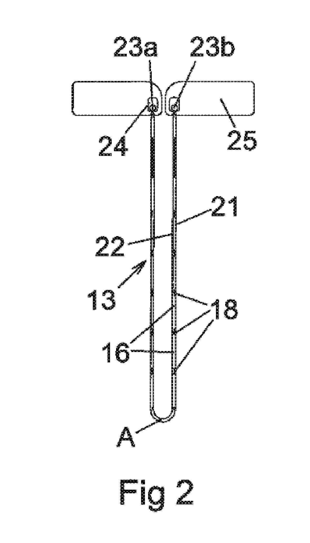 Device for producing shock-absorbing inflatable package and method for filling it