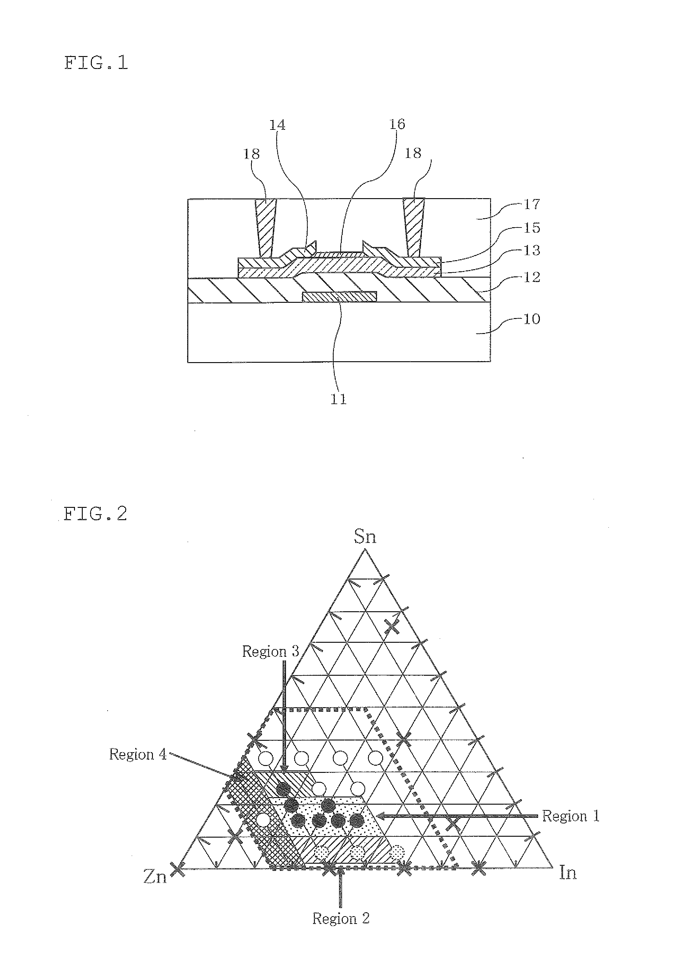 Field effect transistor, method for manufacturing the same, and sputtering target