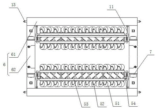 High-speed grinding train for rails