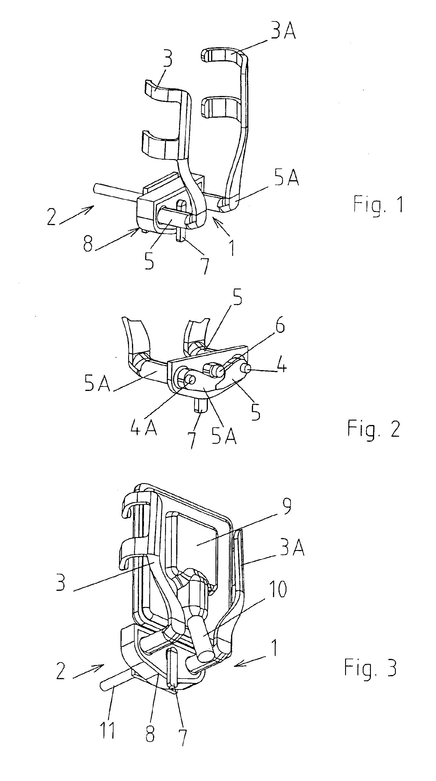 Holder for digital sensors for dentistry